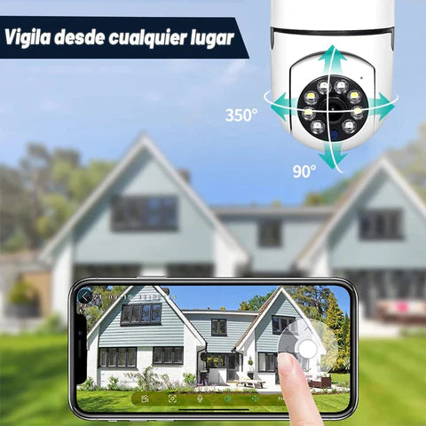 FOCO CÁMARA WI-FI FULL HD 360° PRO
